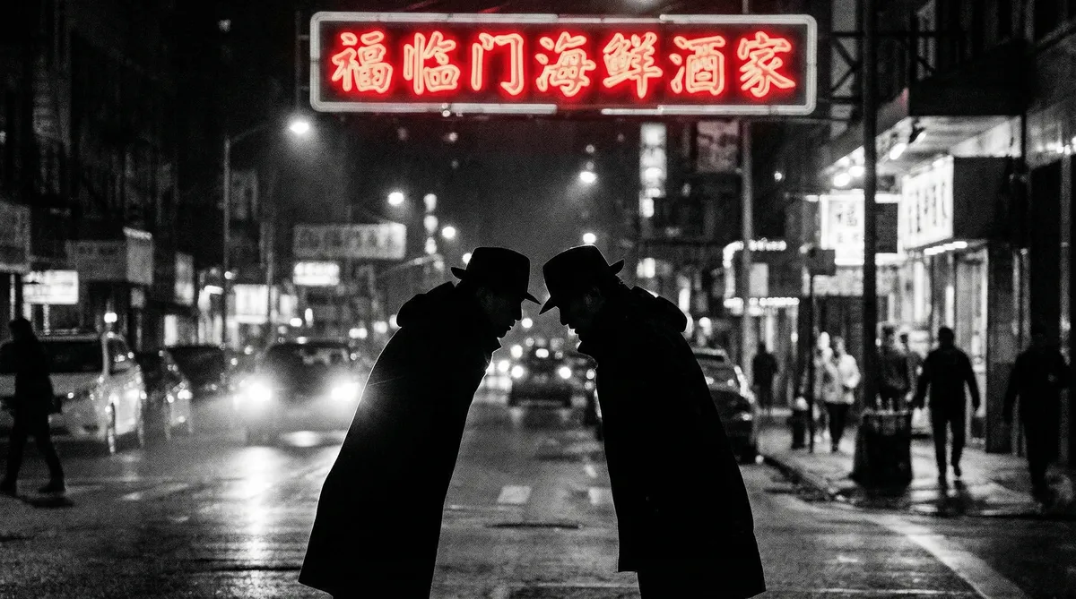 攻壳机动队 电影 头版头条：深夜密会现场